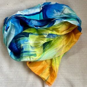 Cynthia Rowley 100% Silk Scarf